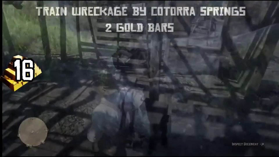 Train wreckage by Cotorra Springs