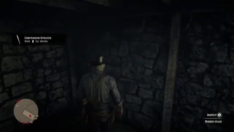 Hidden stash you can reload