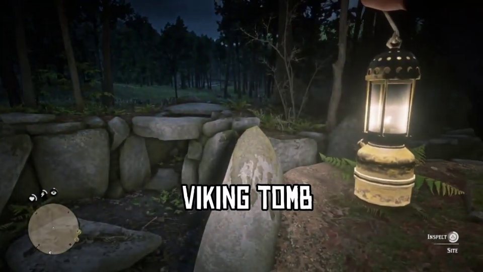 Viking tomb: ancient comb