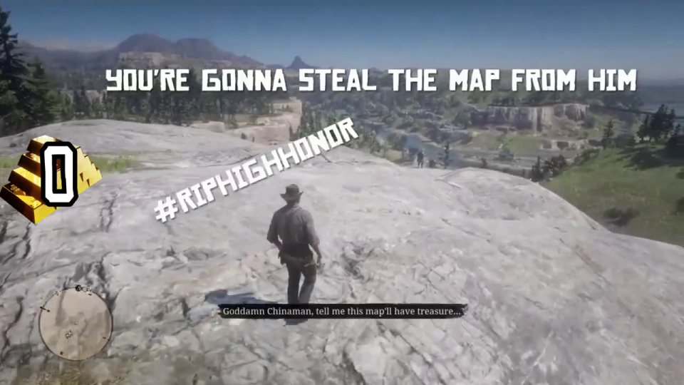 Steal the map from him