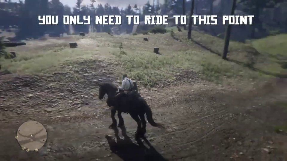 Ride to this point, then come back