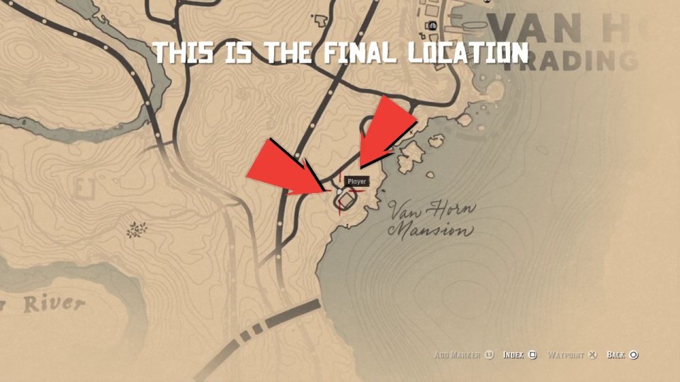 Final location: Van Horn