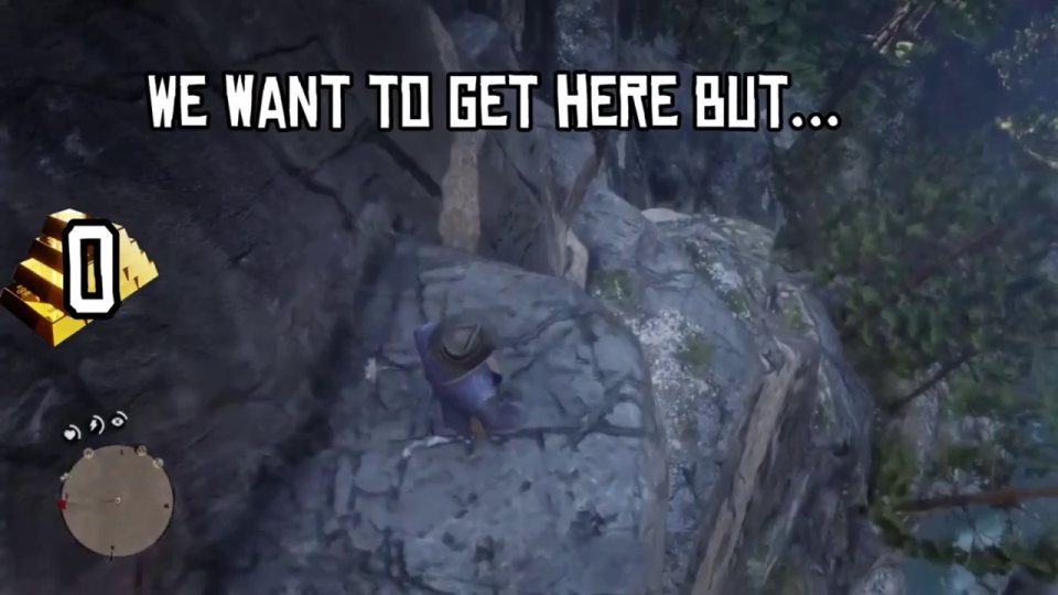 Climb down - do NOT just jump