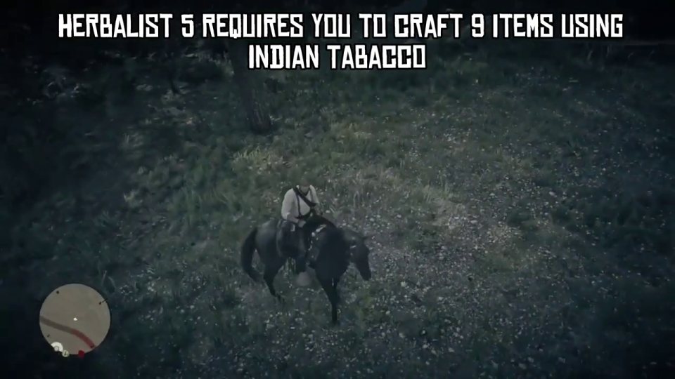 Herbalist 5: pick 9+ Indian tobacco