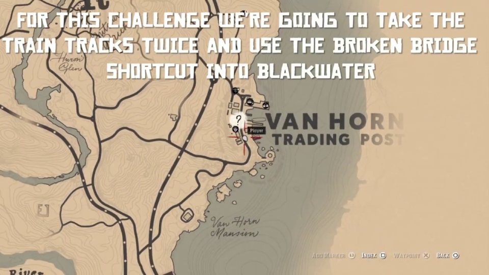 Horseman 9: Van Horn to Blackwater - the route