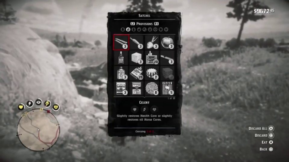 Feed your horse on the way