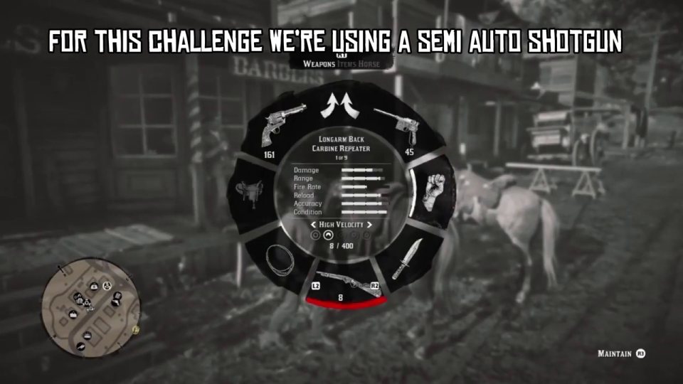 Sharpshooter 9: hats off with the semi-auto shotgun