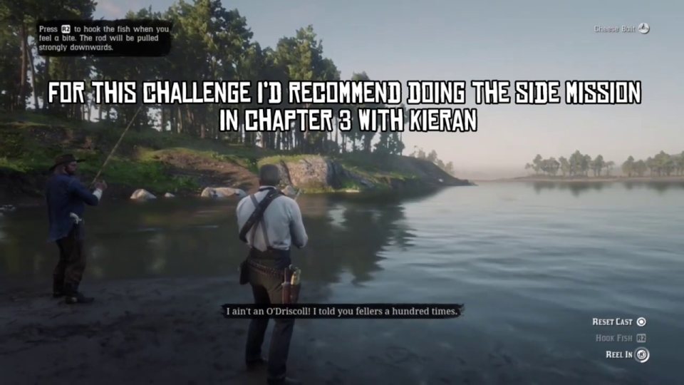 Survivalist 1: bluegills with cheese bait