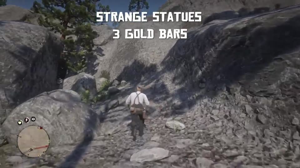 Strange Statues (3 gold bars)
