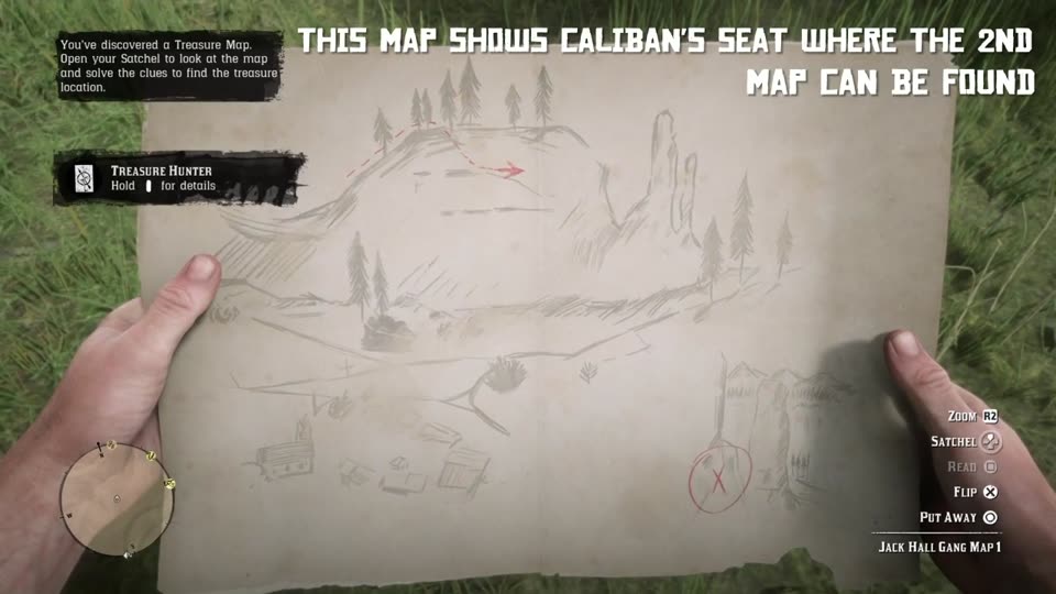 Second map at Caliban's Seat