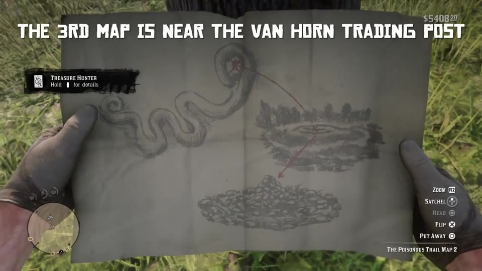 Third map near Van Horn Trading Post
