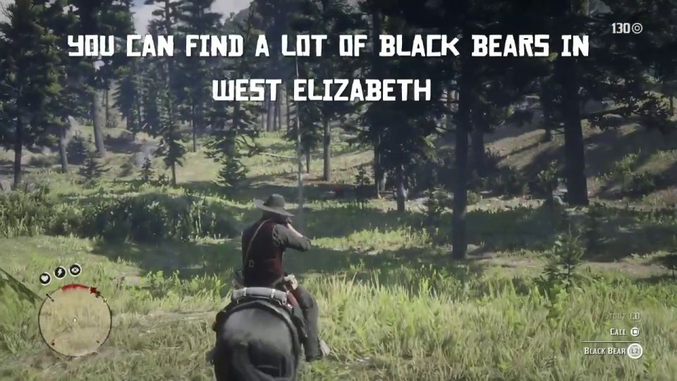 Master Hunter 5: black bears in West Elizabeth