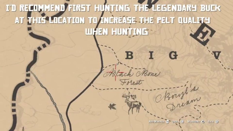 Hunt the Legendary Buck first