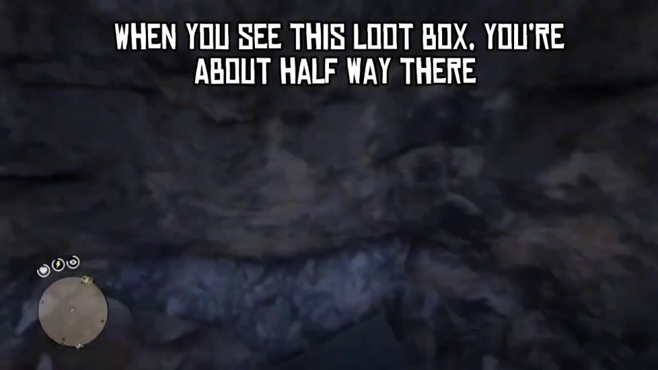 Keep going to the loot box (halfway)